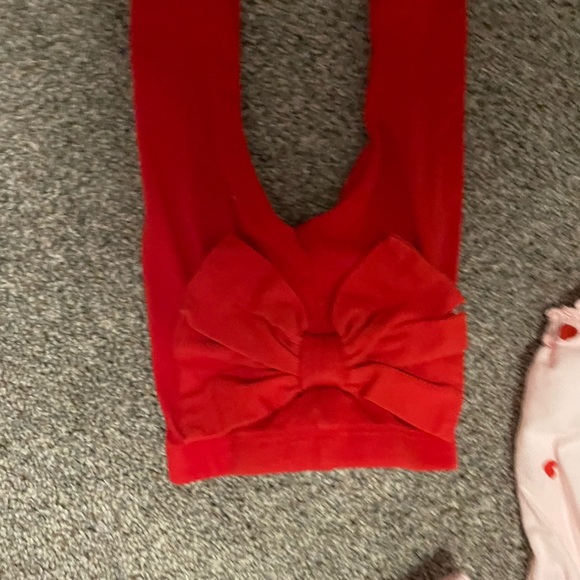 Cat & Jack heart blouse and pants 0-3 months - Picture 2 of 2